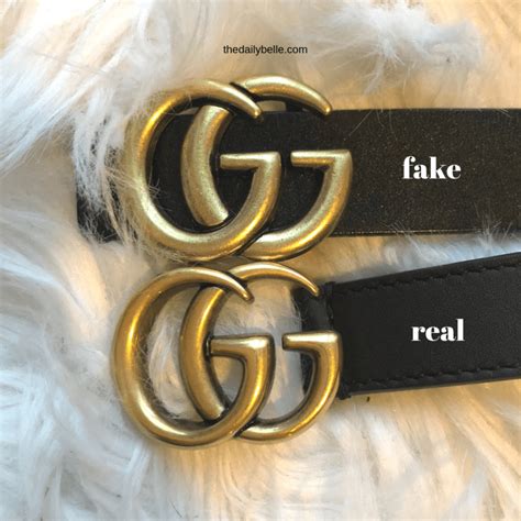 gucci belt fake vs real|how to check gucci belt.